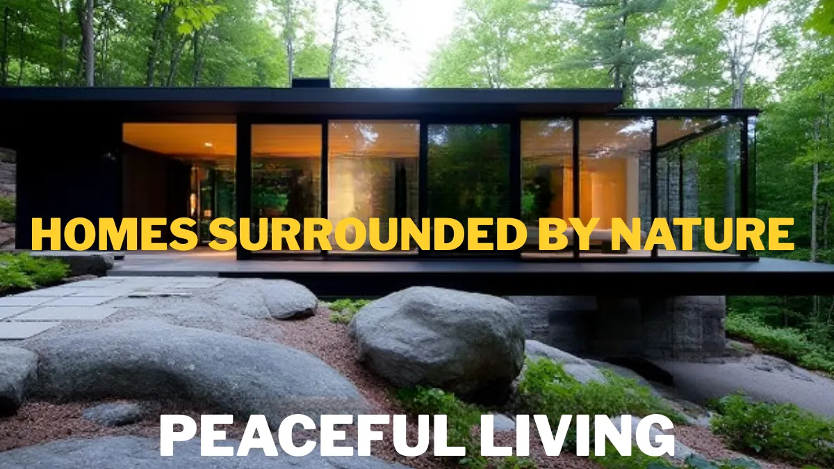 Homes Surrounded By Nature